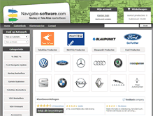 Tablet Screenshot of navigatie-software.com